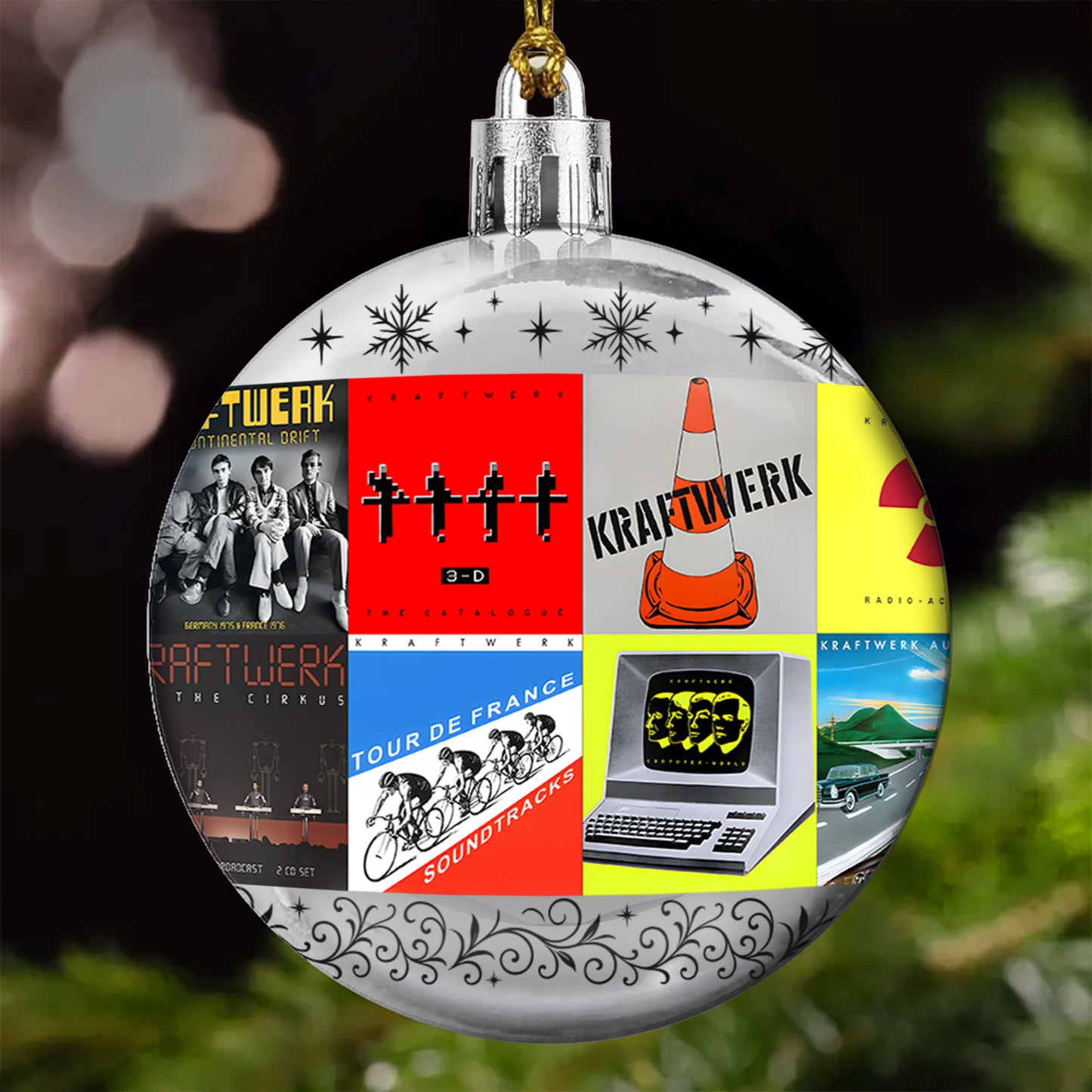 Kraftwerk Ball Ornament – The Pioneers of Electronic Sound