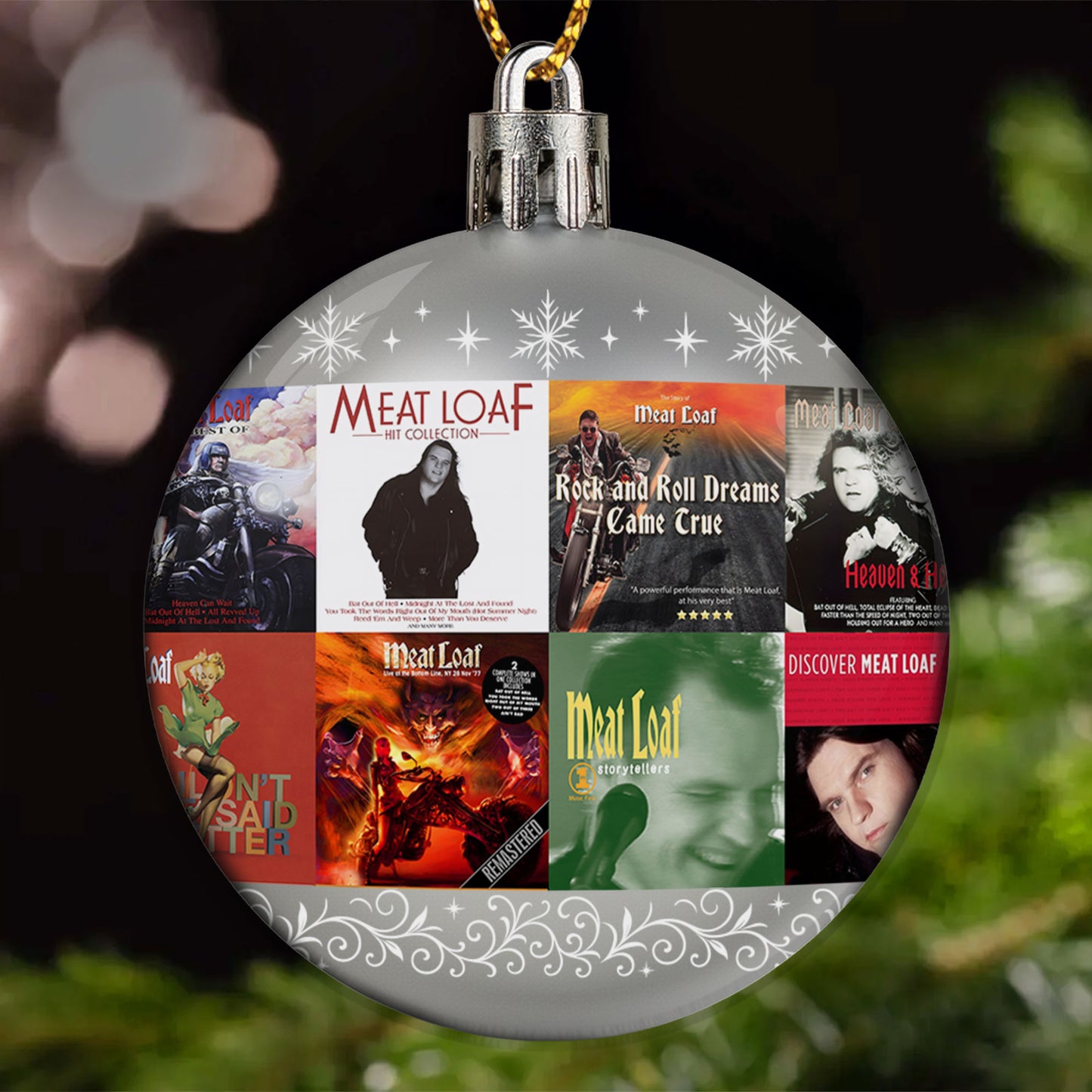 Meat Loaf Ball Ornament – Theatrical Rock Icon