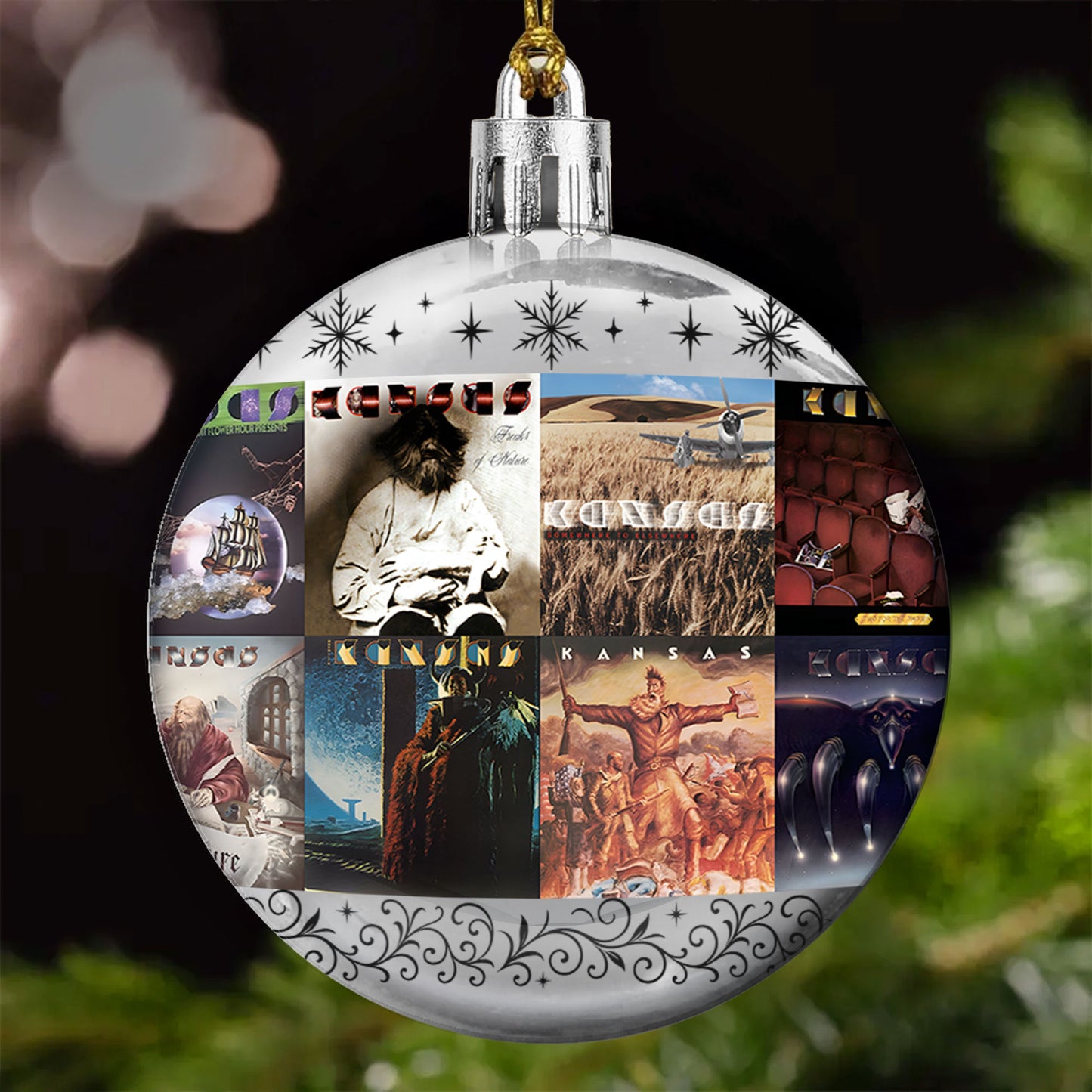 Kansas Ball Ornament – Carry On the Spirit of Classic Rock
