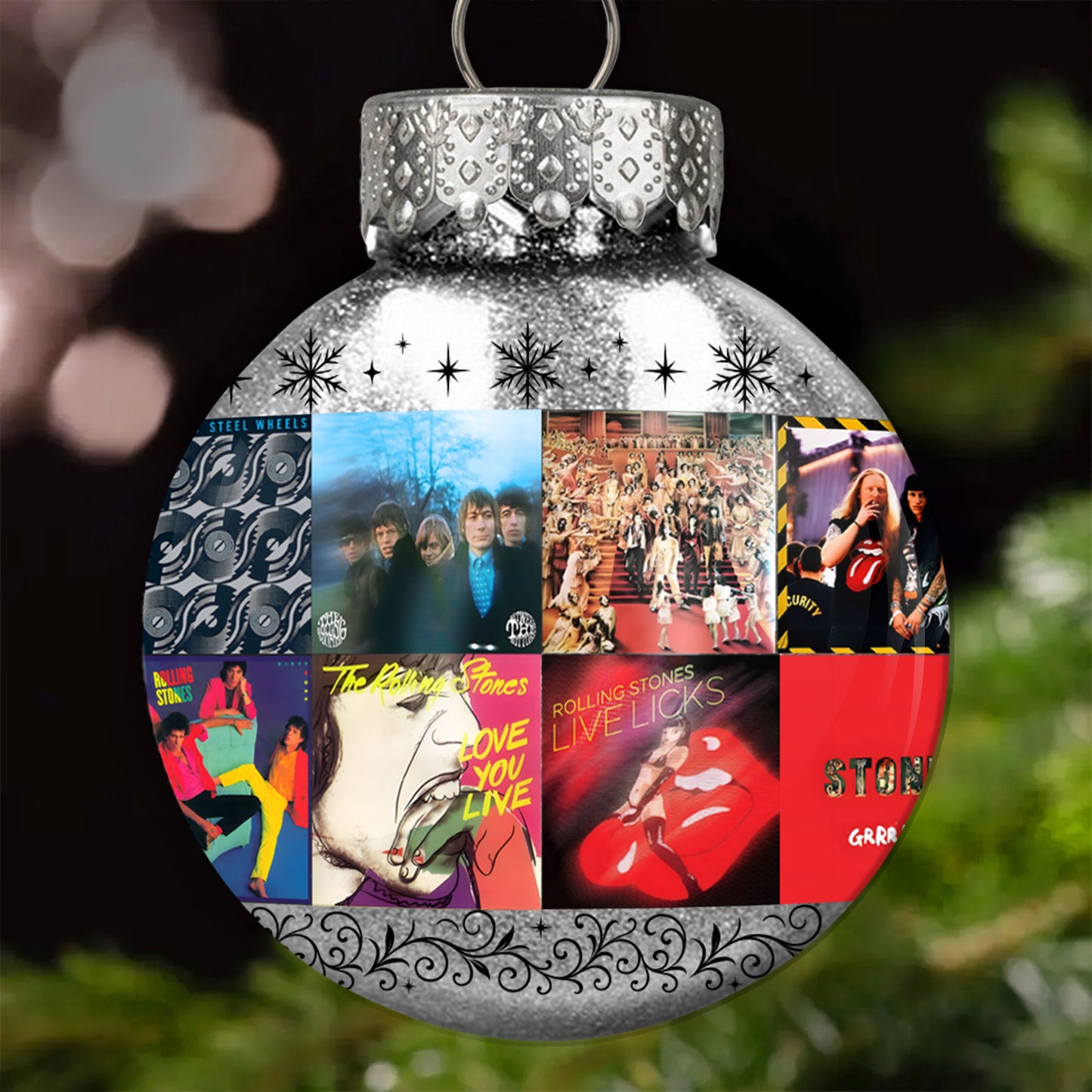 The Rolling Stones Ball Ornament – Rock ’n’ Roll Royalty for Your Tree