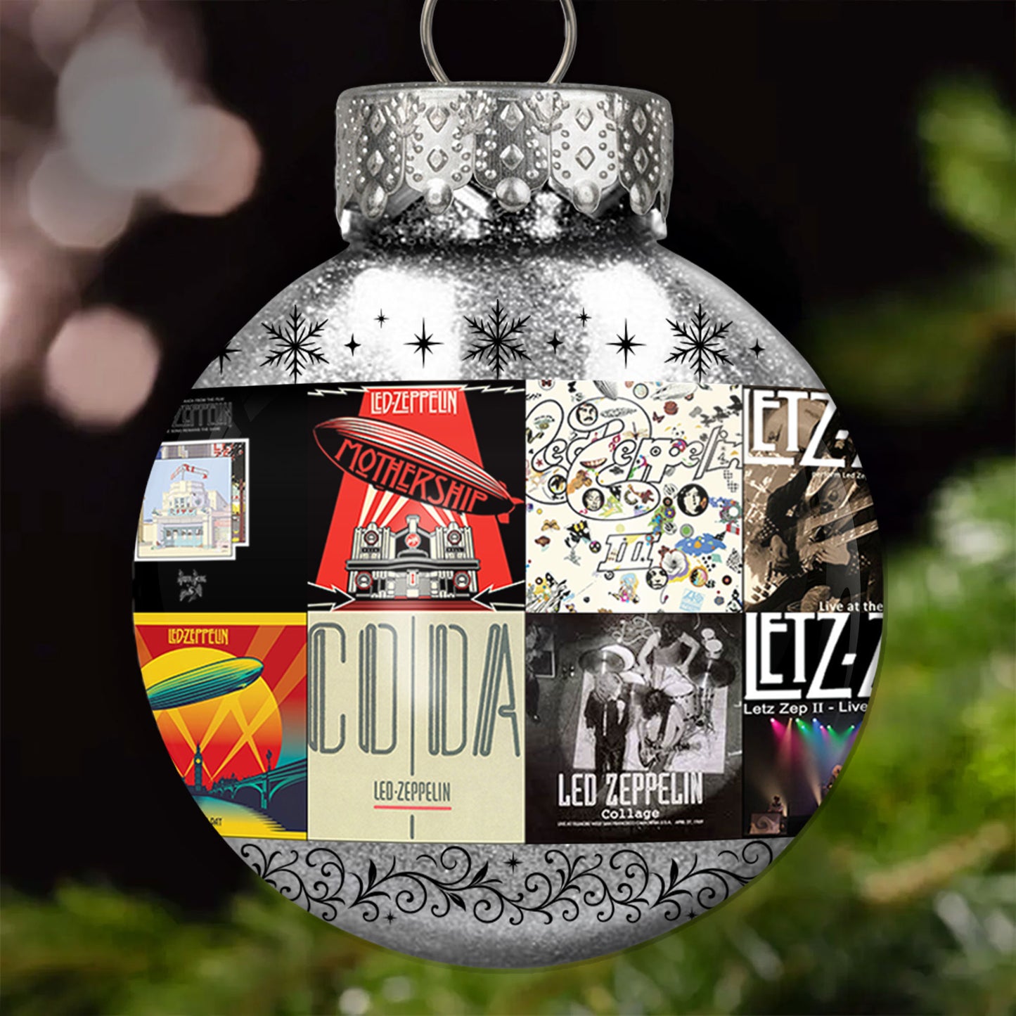 Led Zeppelin Ball Ornament – The Legends of Rock Immortalized