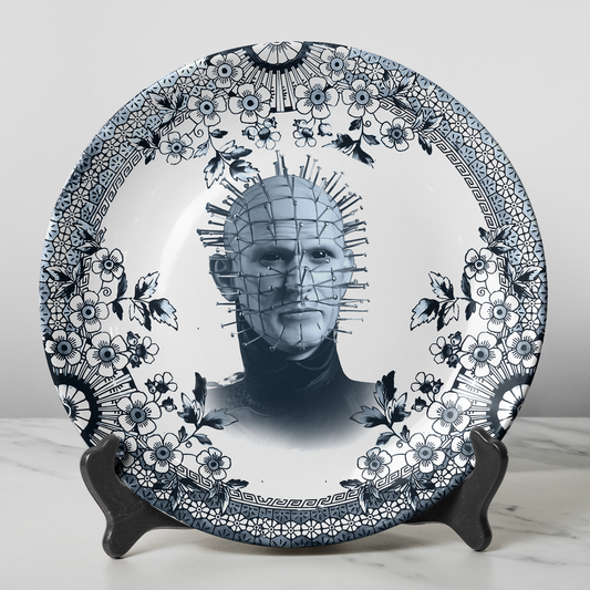 Pinhead Ceramic Plate – Classic Horror Villains Collection