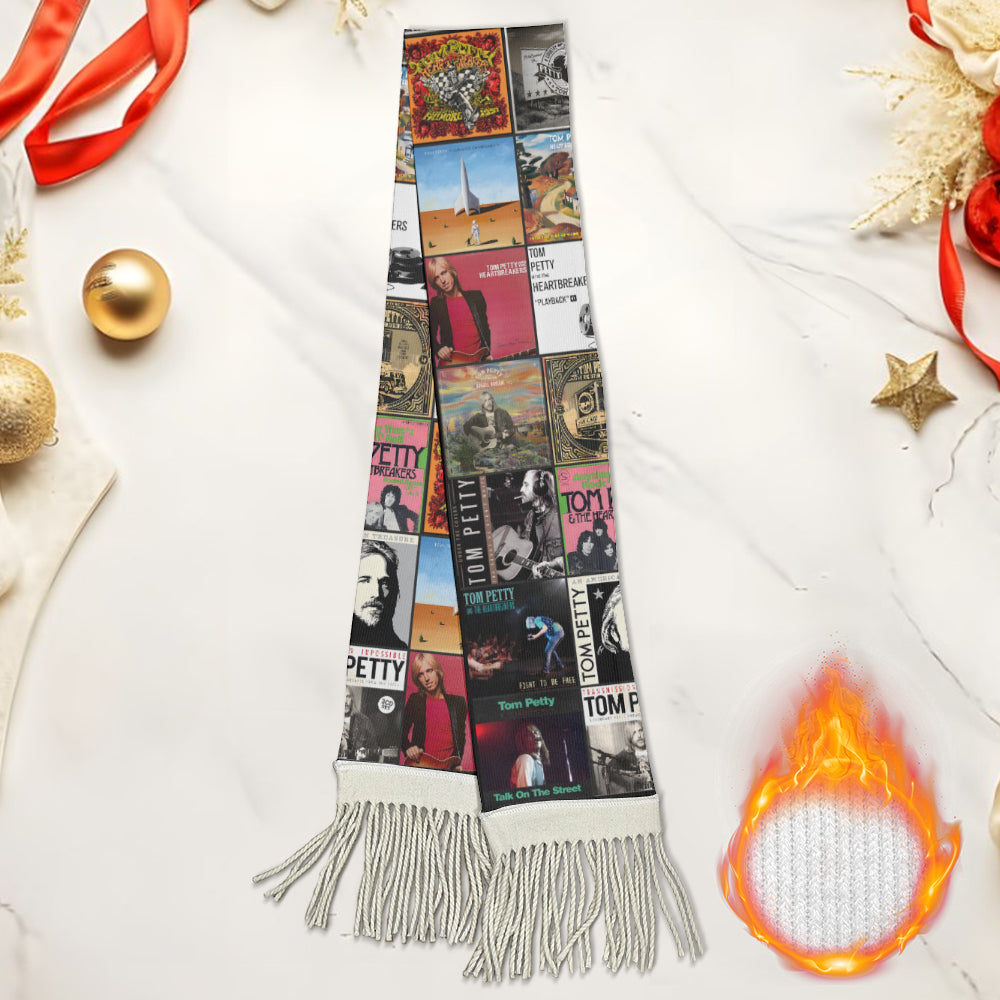 Tom Petty Scarf – A Warm & Timeless Christmas Gift for Music Fans