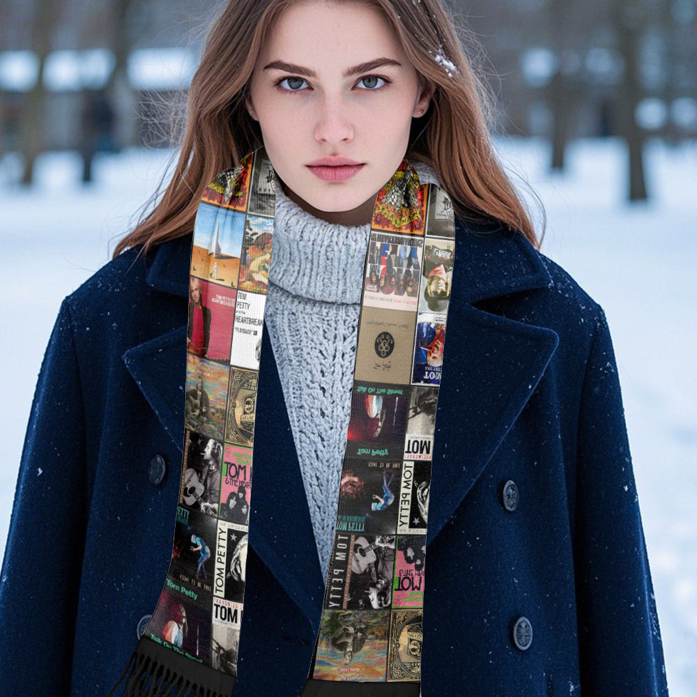 Tom Petty Scarf – A Warm & Timeless Christmas Gift for Music Fans