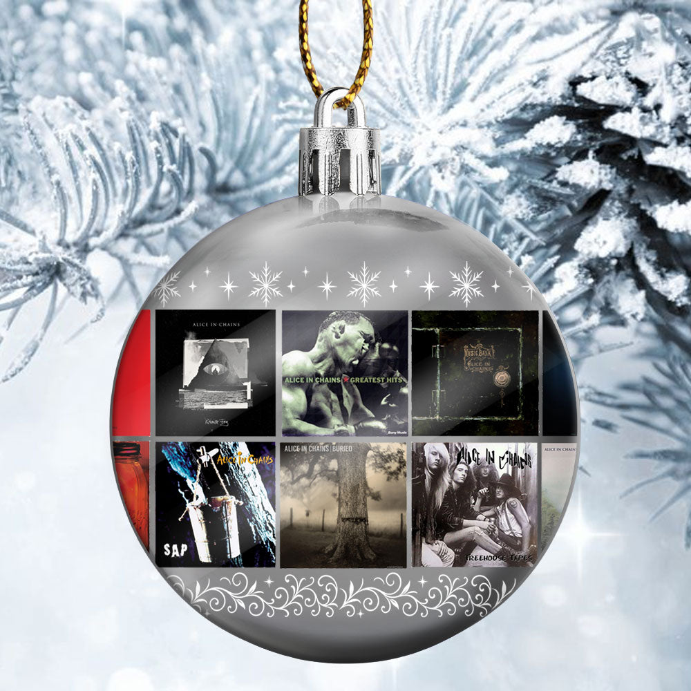Alice In Chains Ball Ornament – Grunge Legends Meet Holiday Spirit