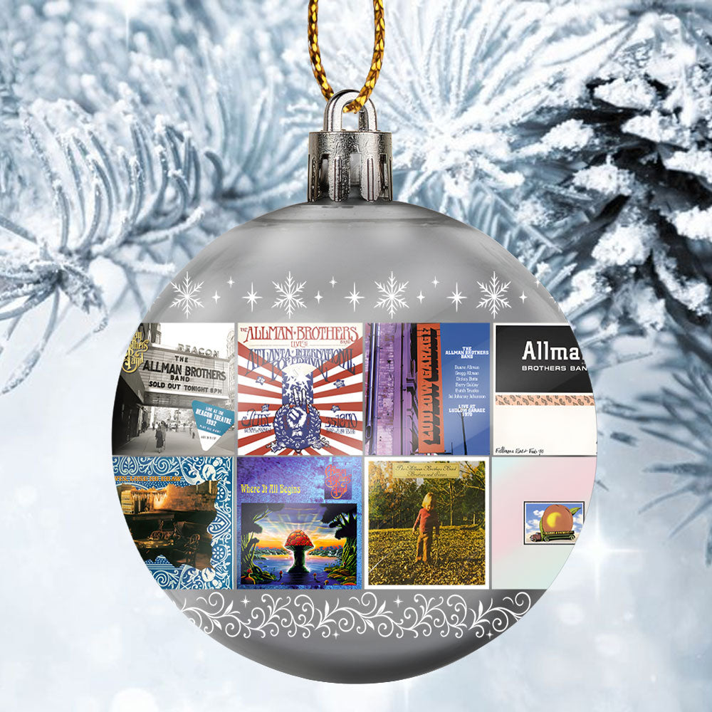 The Allman Brothers Band Ball Ornament – Southern Soul Meets Holiday Spirit