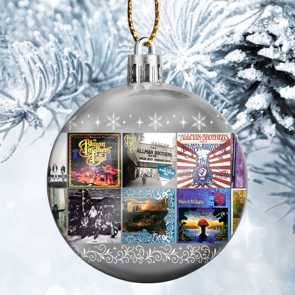 The Allman Brothers Band Ball Ornament – Southern Soul Meets Holiday Spirit