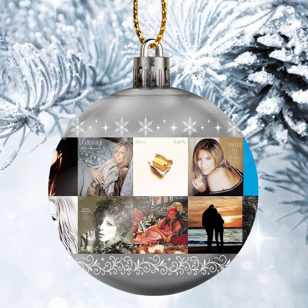 Barbra Streisand Ball Ornament – A Tribute to Timeless Elegance
