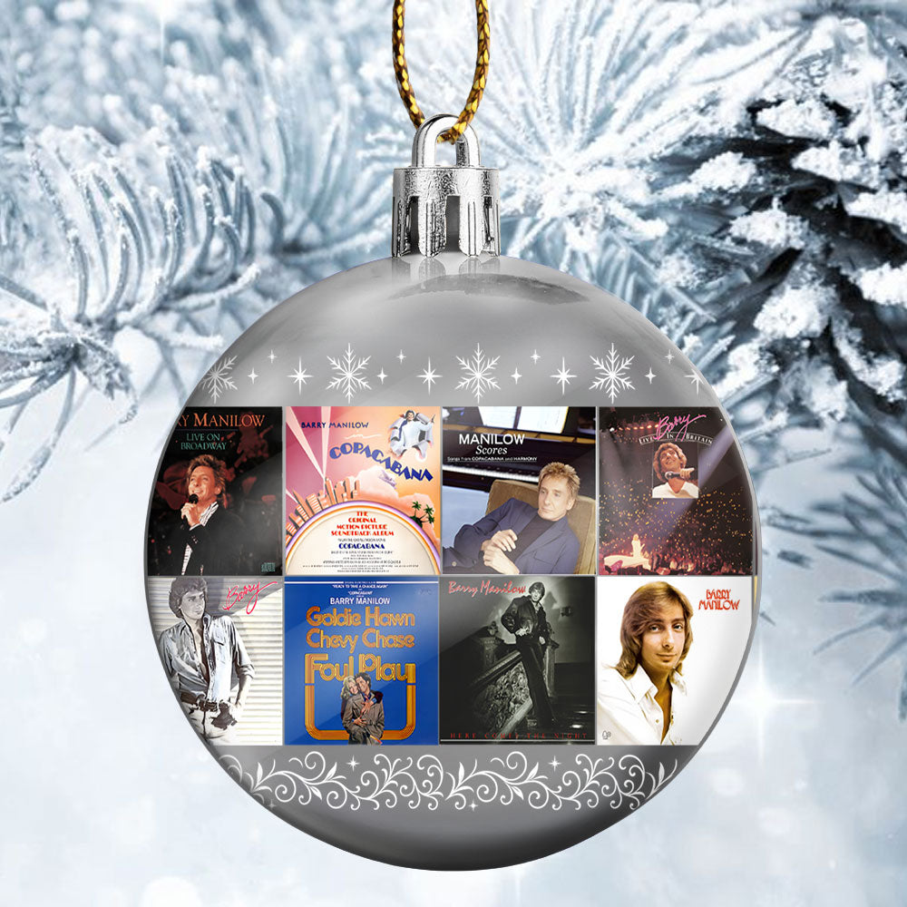 Barry Manilow Ball Ornament – A Celebration of Music, Memories, and Holiday Magic