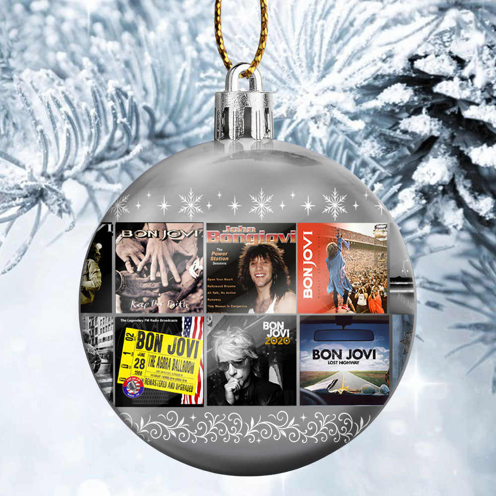 Bon Jovi Ball Ornament – Rock Anthem Spirit for the Holidays