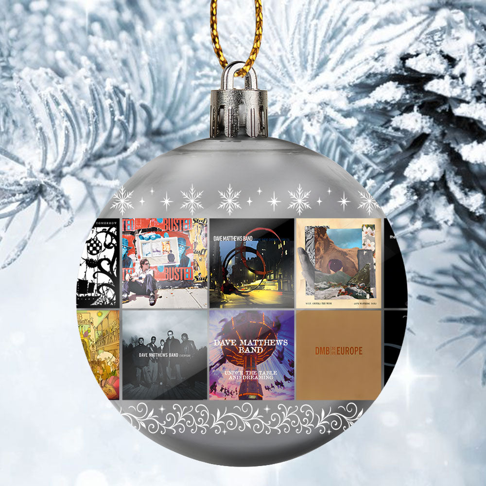 Dave Matthews Band Ball Ornament – A Melodic Holiday Tribute to Timeless Storytelling