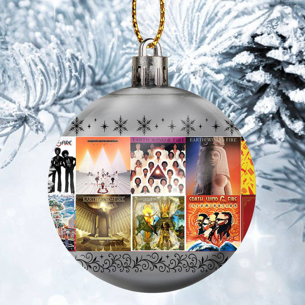 Earth, Wind & Fire Ball Ornament – Groove Through the Holidays in Style