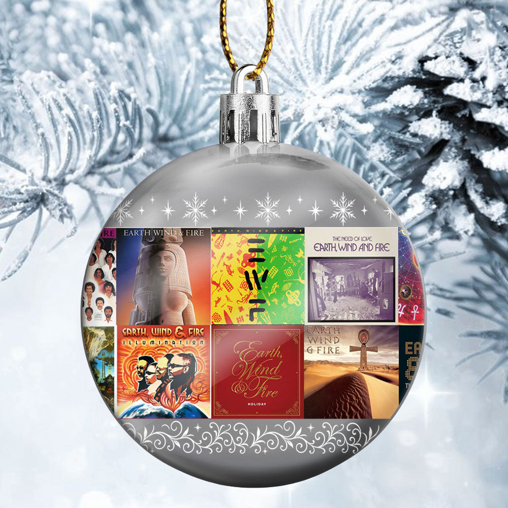 Earth, Wind & Fire Ball Ornament – Groove Through the Holidays in Style