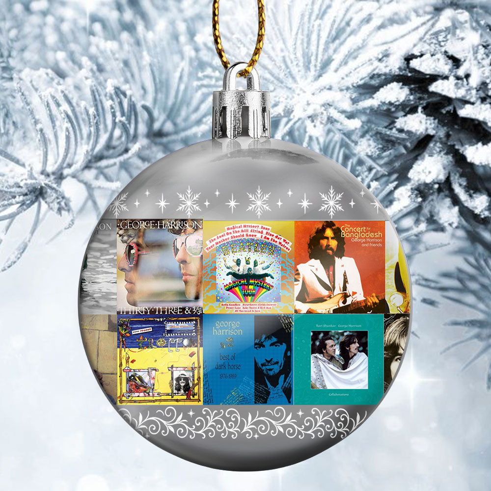 George Harrison Ornament – A Peaceful Holiday Reflection
