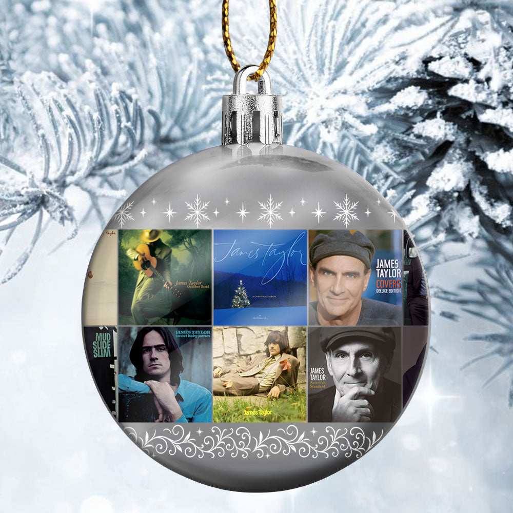 James Taylor Ball Ornament – Warm Melodies for Winter Nights