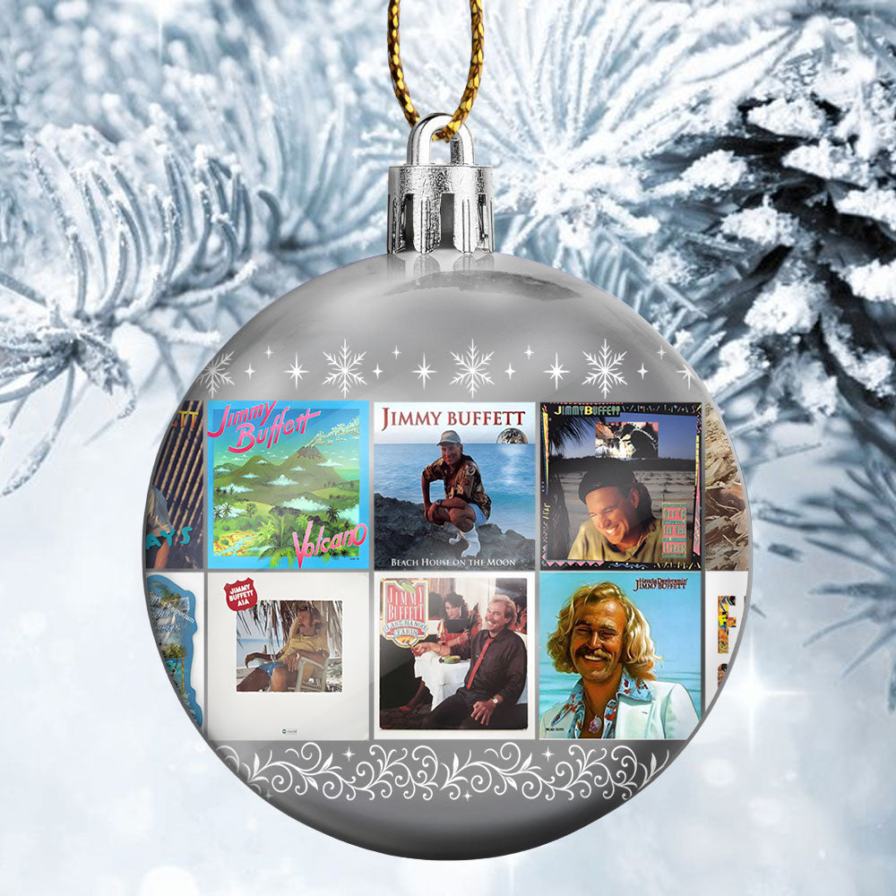 Jimmy Buffett Ball Ornament – A Tropical Holiday Tribute
