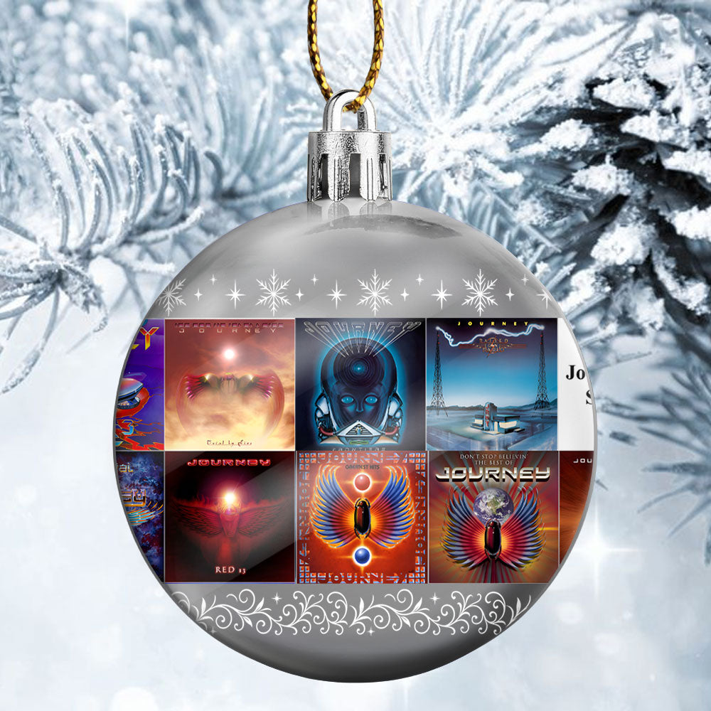 Journey Ball Ornament – Celebrate the Timeless Spirit of Rock Legends