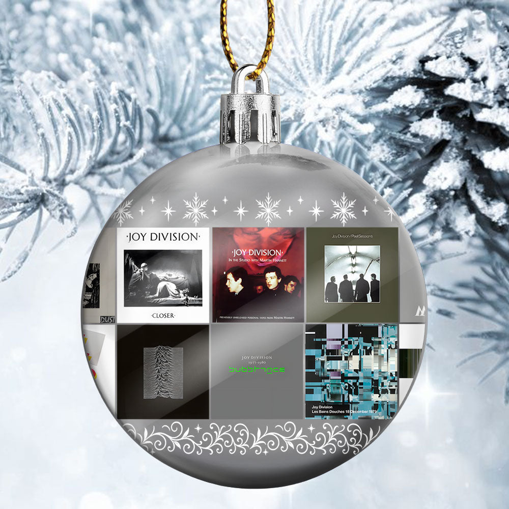 Joy Division Ornament – A Touch of Post-Punk Elegance for the Holidays
