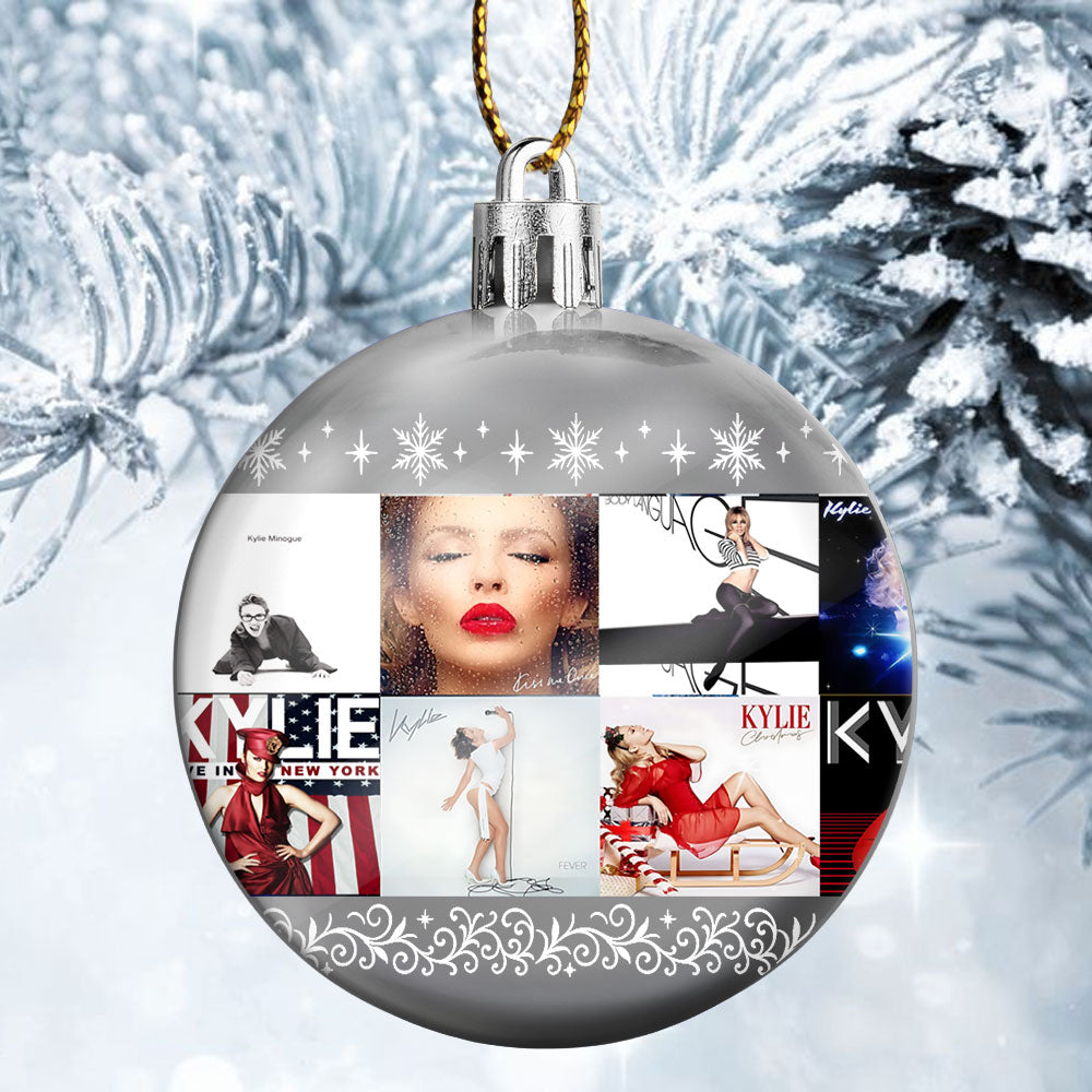 Kylie Minogue Ball Ornament – Sparkle Like a Pop Icon