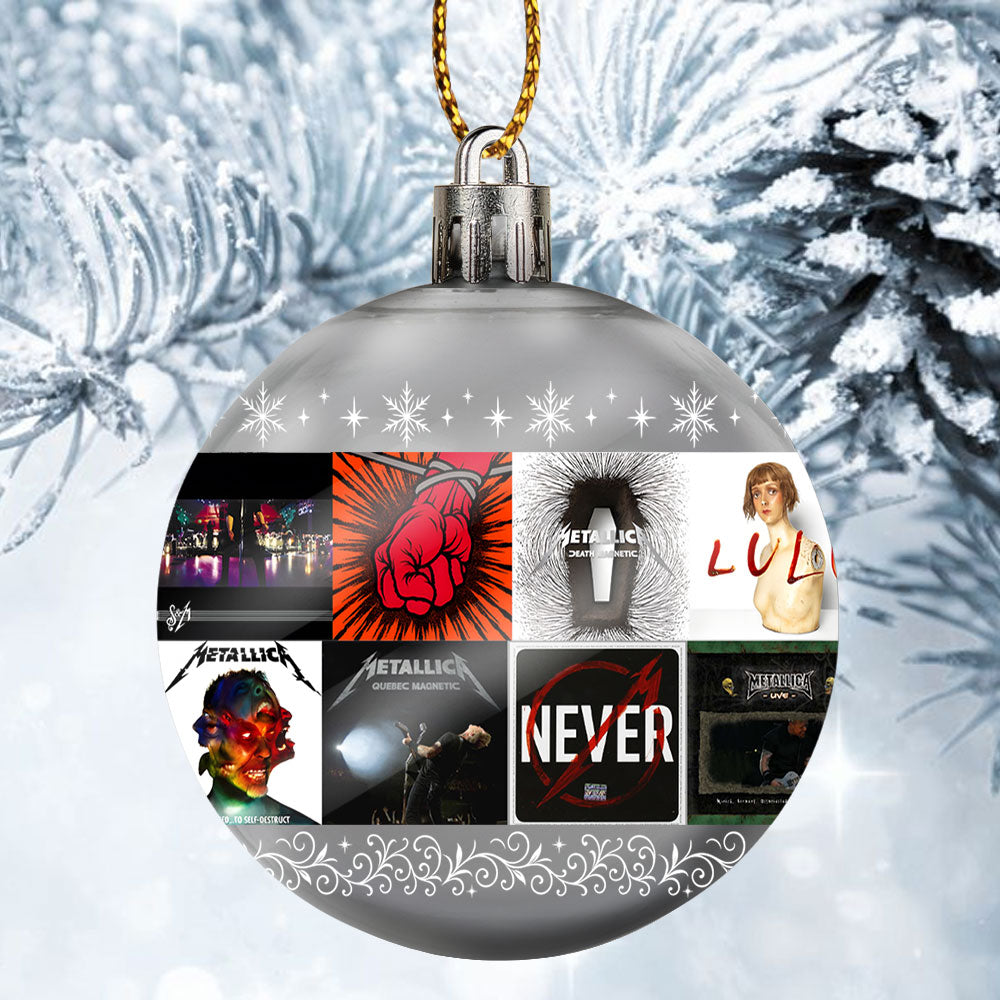 Metallica Ball Ornament – Thrash Legends Meet Holiday Power