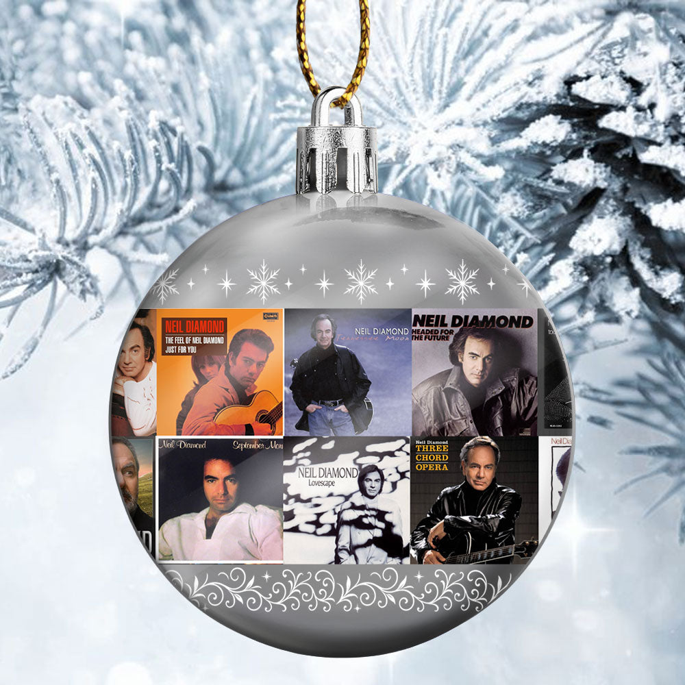 Neil Diamond Ball Ornament – A Sparkling Tribute to Timeless Classics