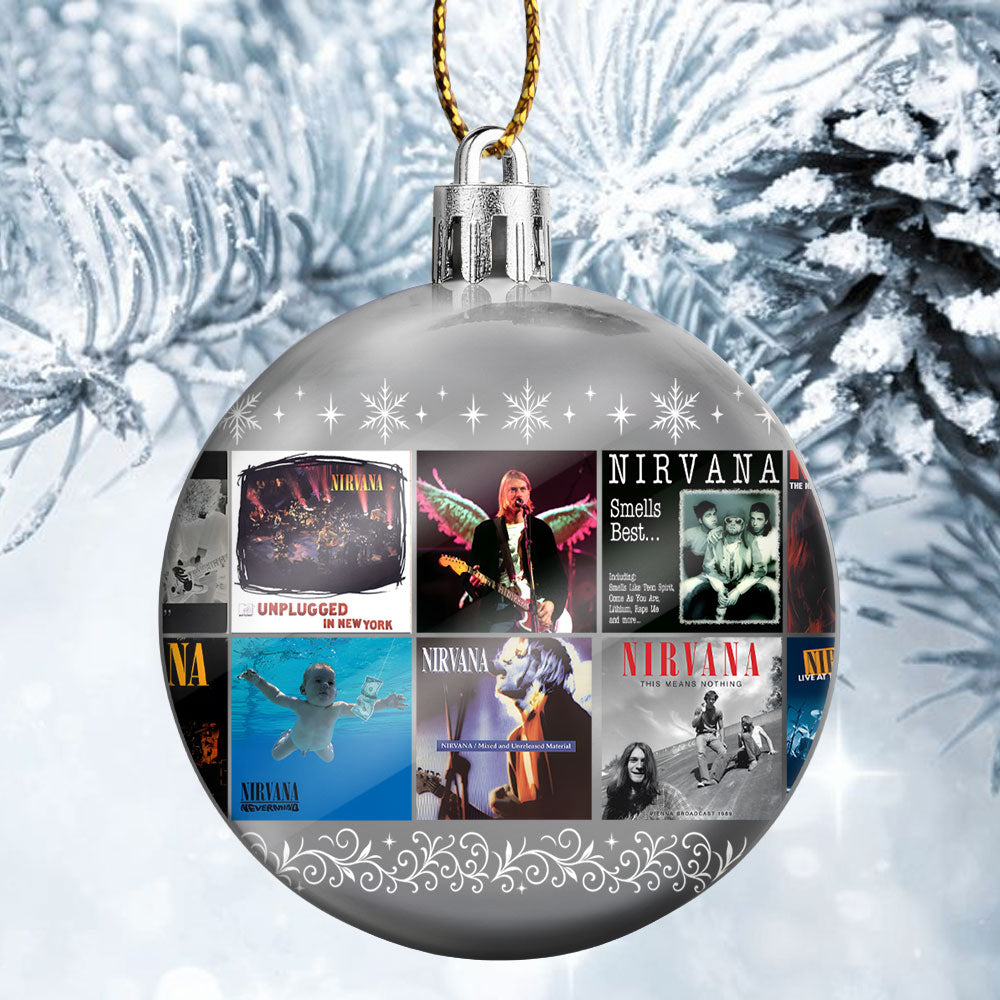 Nirvana Ball Ornament – Grunge Spirit for the Holiday Season