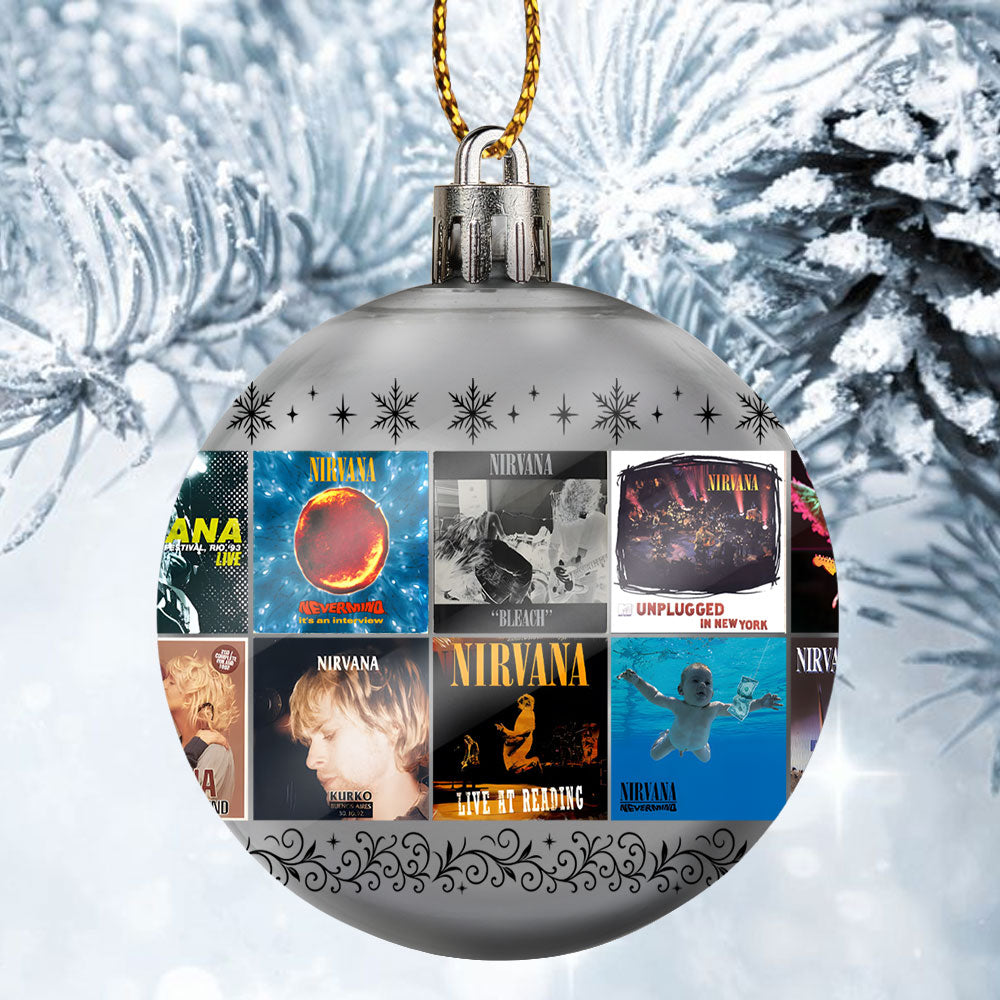 Nirvana Ball Ornament – Grunge Spirit for the Holiday Season