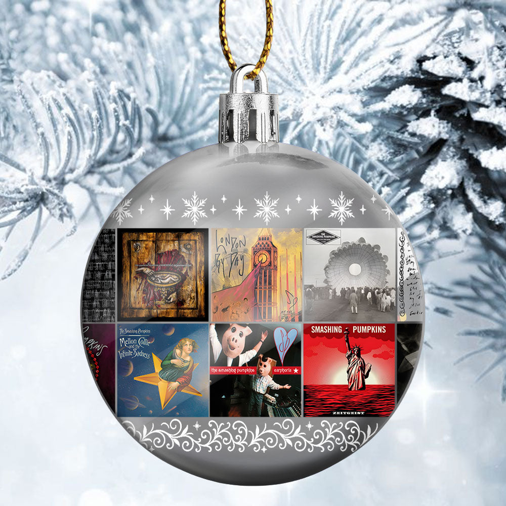 The Smashing Pumpkins Ball Ornament – A Grunge Legacy in Every Glow
