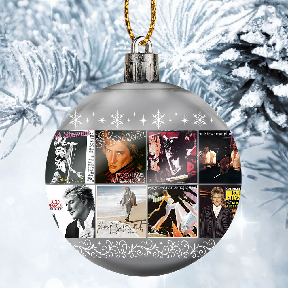 Rod Stewart Ball Ornament – Celebrate the Voice of Rock and Romance
