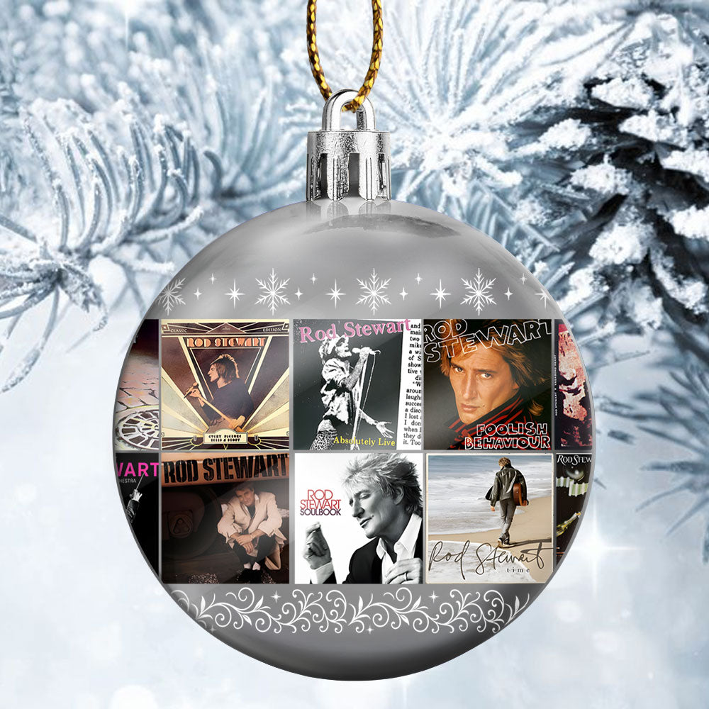 Rod Stewart Ball Ornament – Celebrate the Voice of Rock and Romance