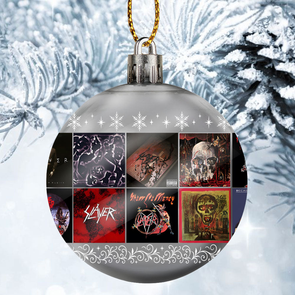 Slayer Ball Ornament – Thrash Metal Meets Holiday Mayhem