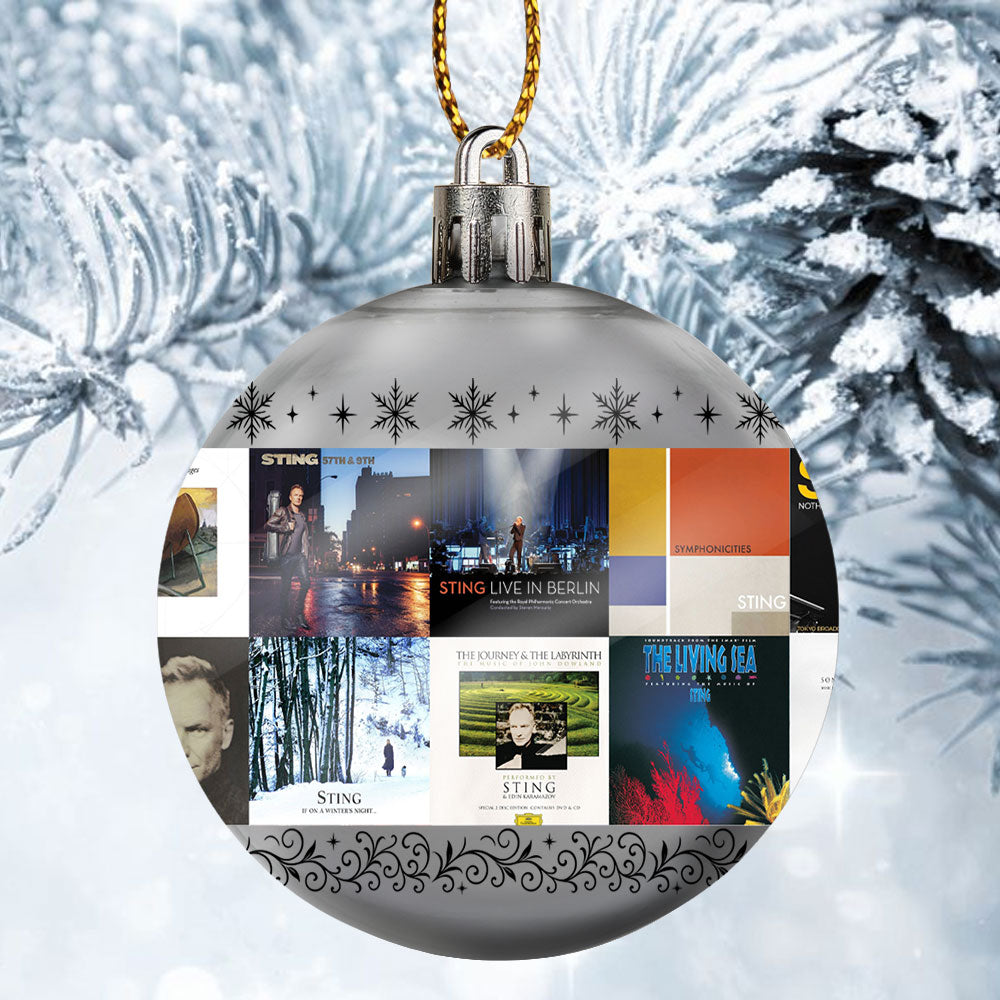 Sting Ball Ornament – A Touch of Elegance for Music Lovers