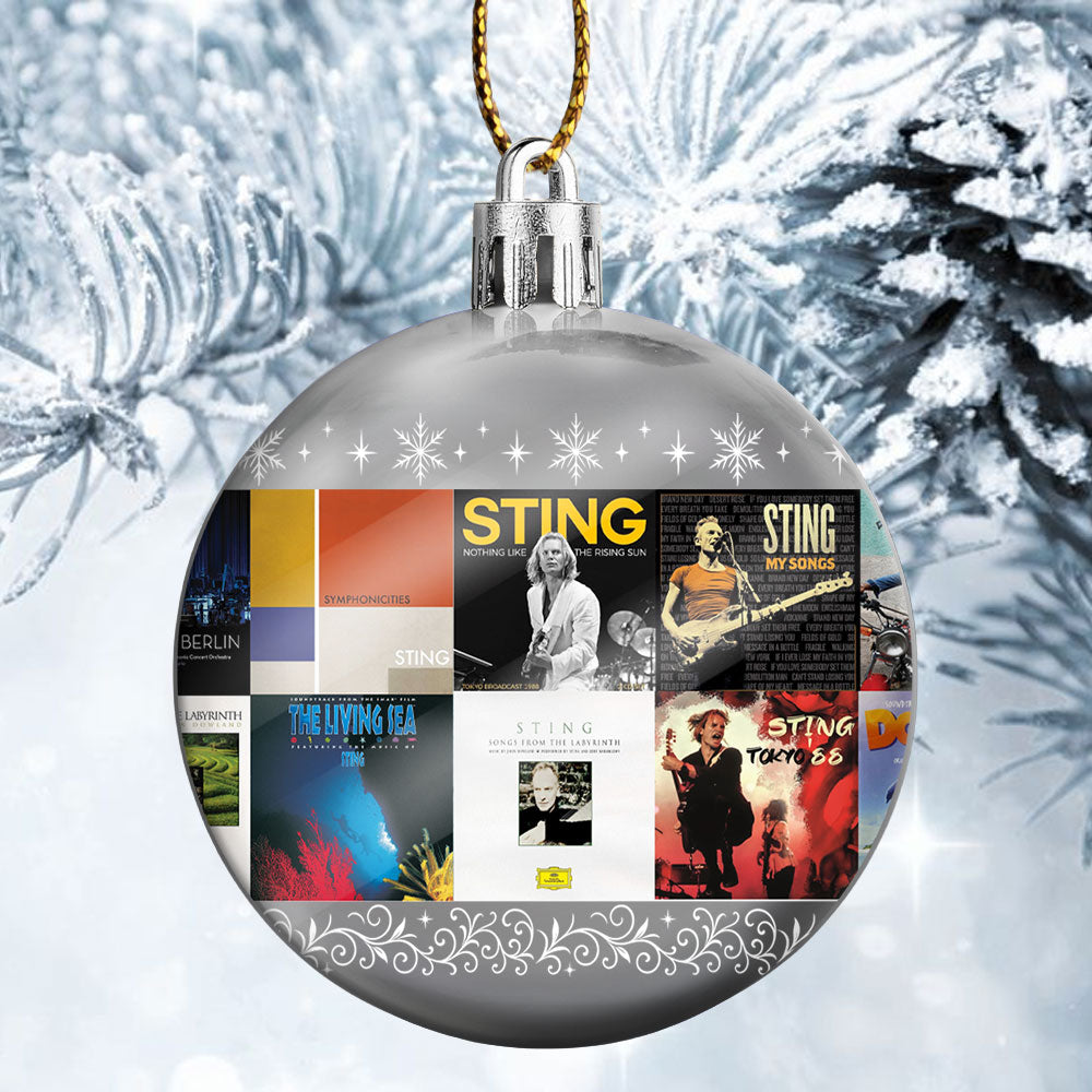 Sting Ball Ornament – A Touch of Elegance for Music Lovers