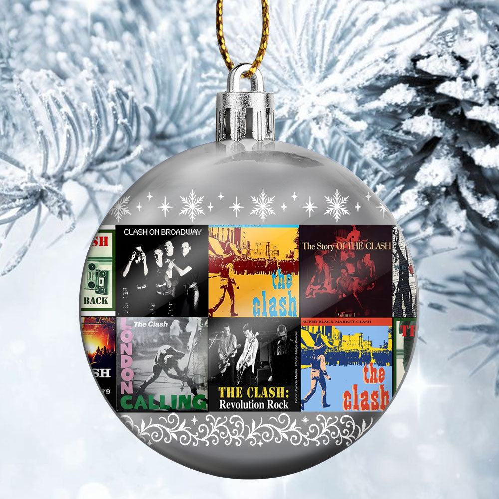 The Clash Ball Ornament – Punk Spirit Meets Holiday Cheer