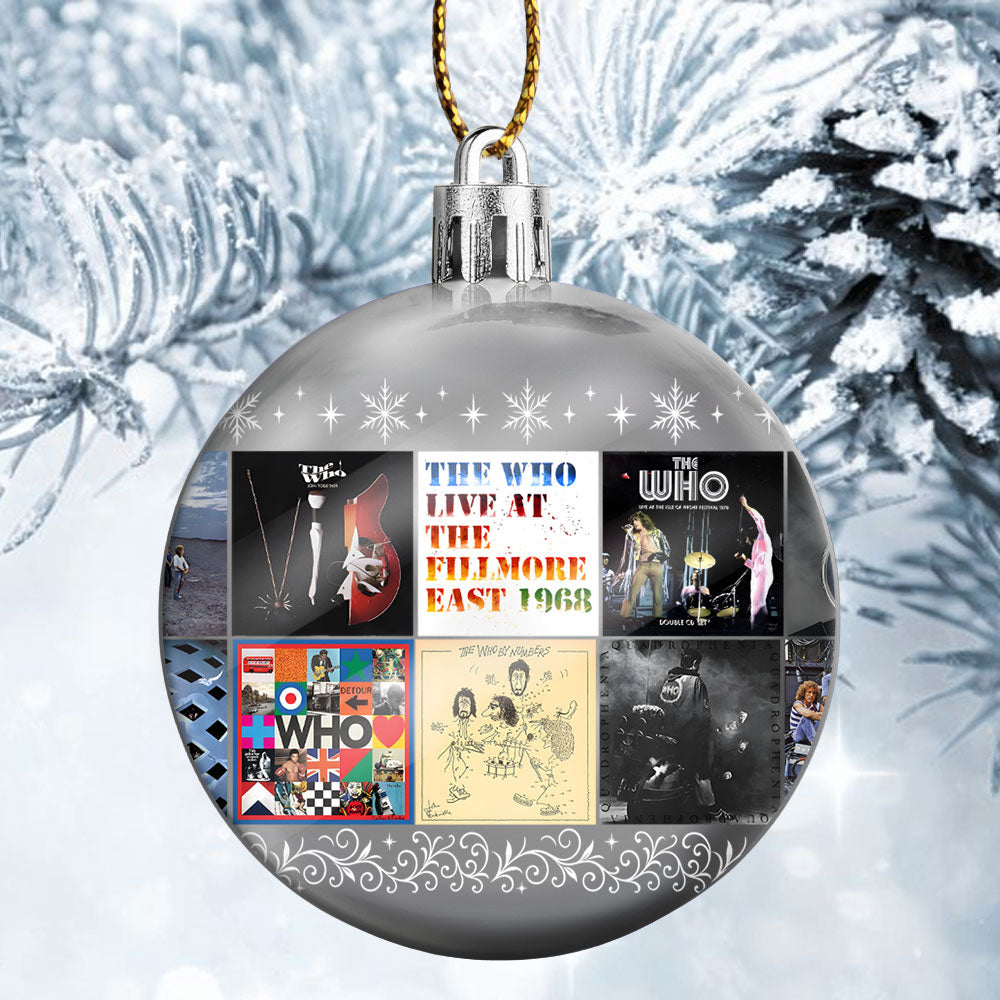 The Who Ball Ornament – A Rock Legacy on Your Tree