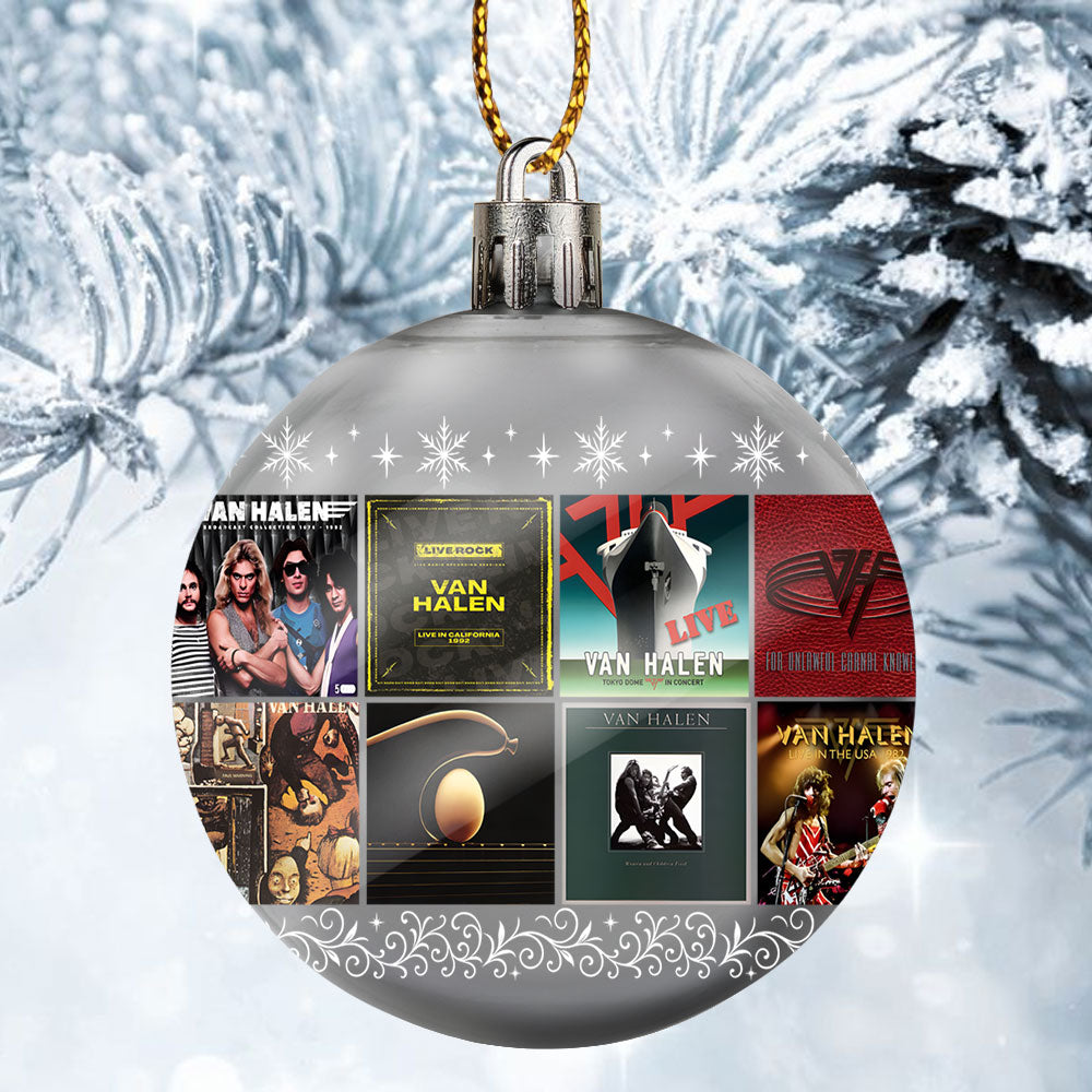 Van Halen Ball Ornament – Rock ’n’ Roll Energy for the Holidays