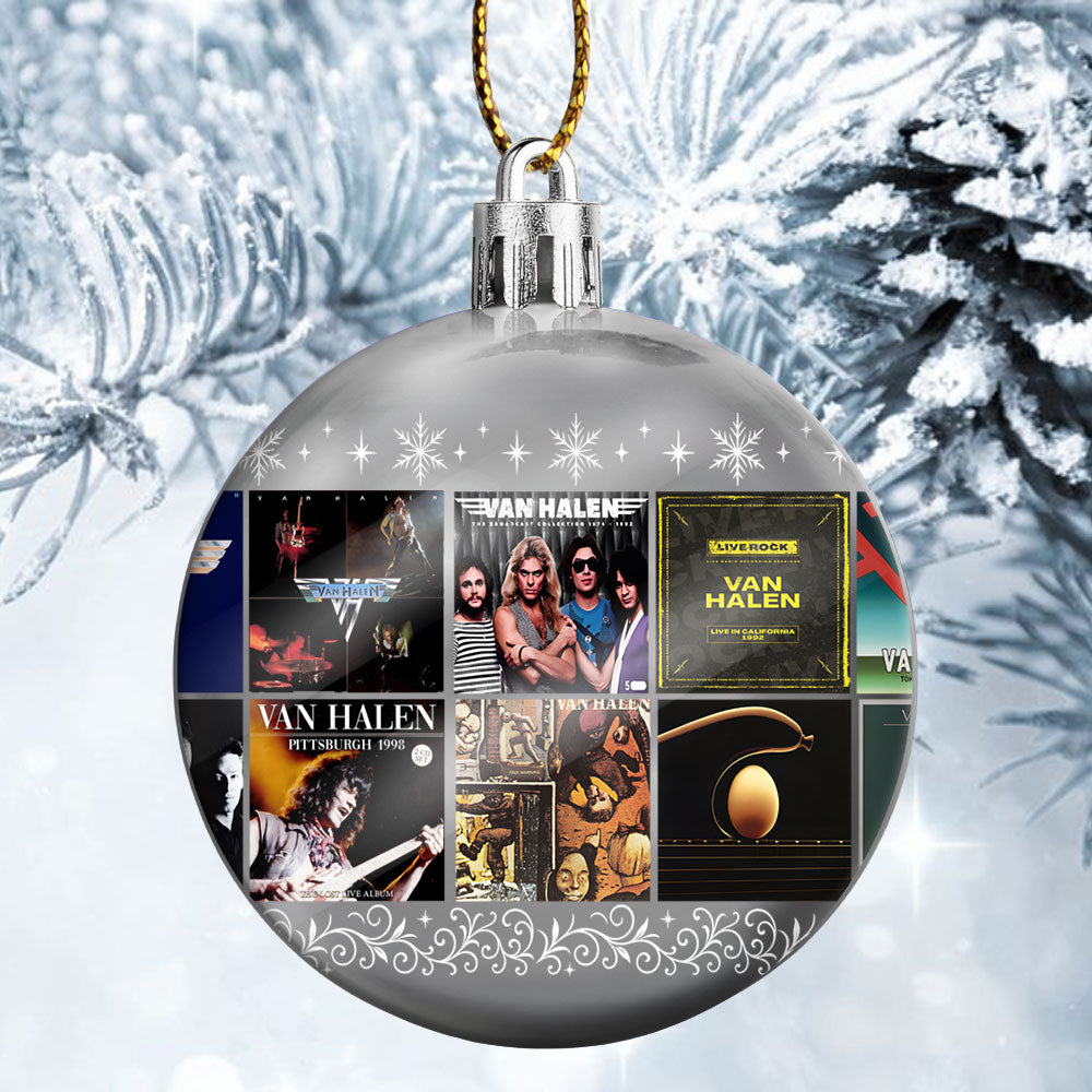 Van Halen Ball Ornament – Rock ’n’ Roll Energy for the Holidays
