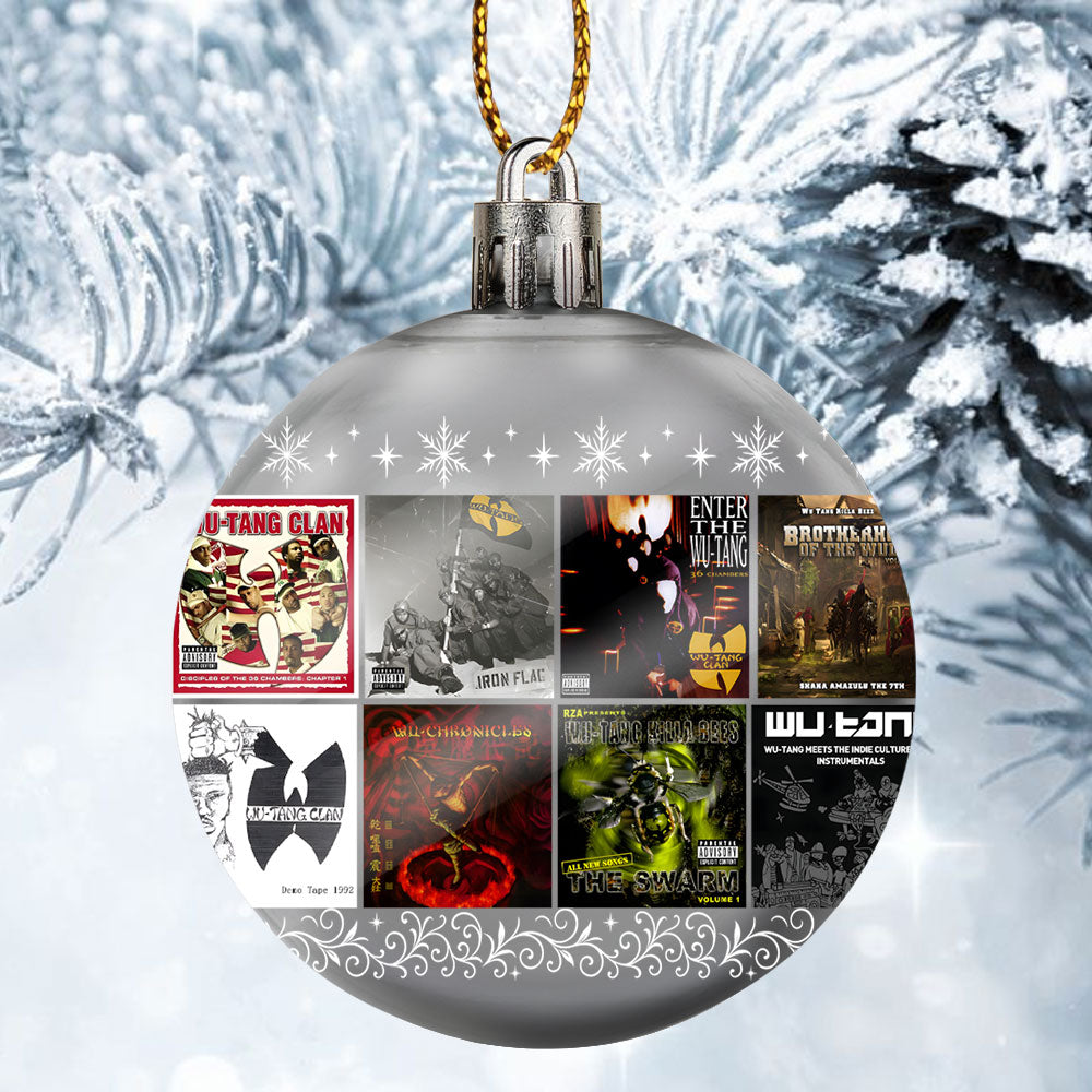 Wu-Tang Clan Ball Ornament – Hip-Hop Legacy Meets Holiday Style