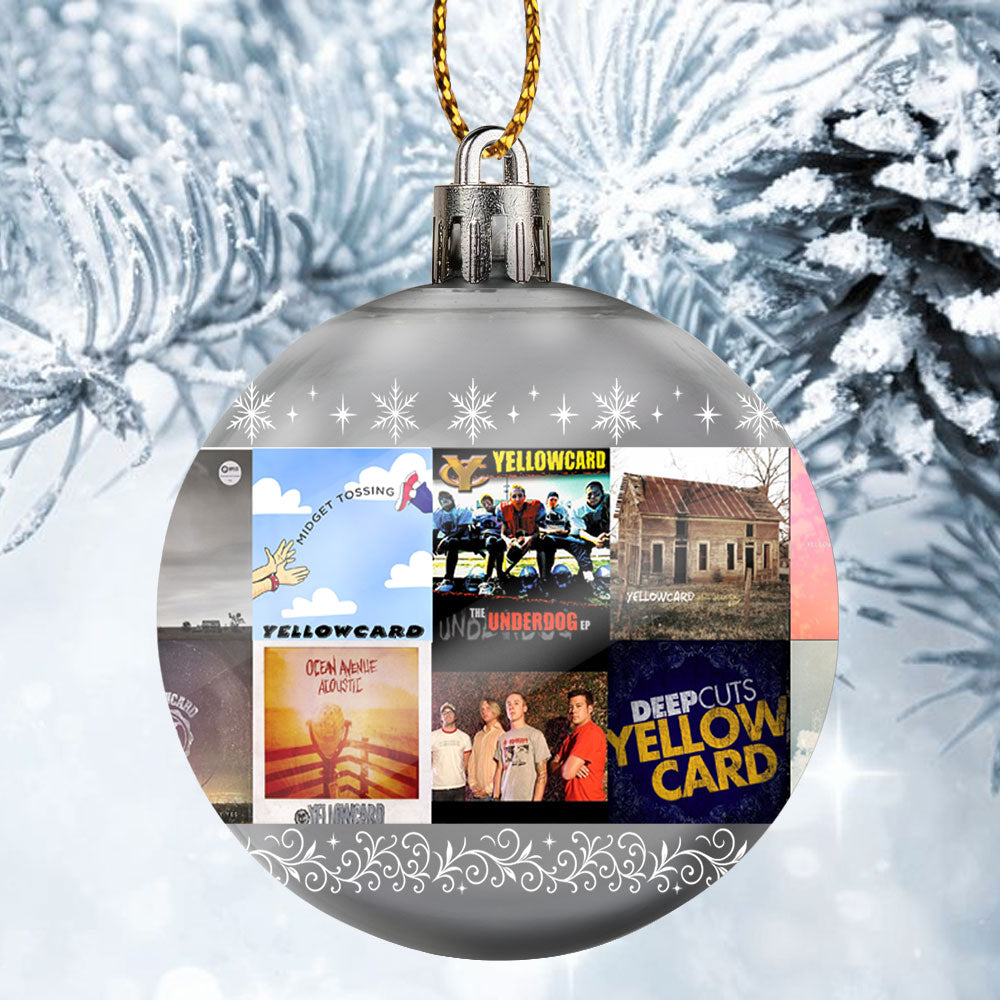 Yellowcard Ball Ornament – Pop-Punk Spirit for the Holidays