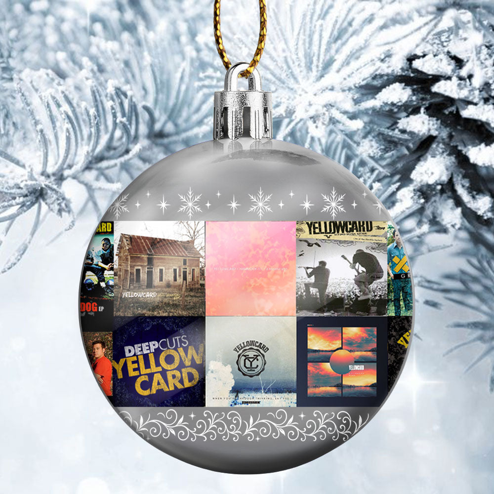 Yellowcard Ball Ornament – Pop-Punk Spirit for the Holidays