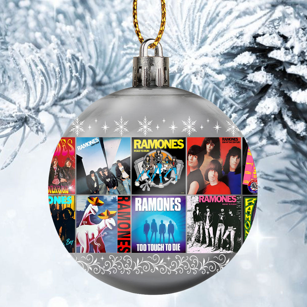Ramones Ball Ornament – A Punk Rock Classic for a Loud and Merry Christmas
