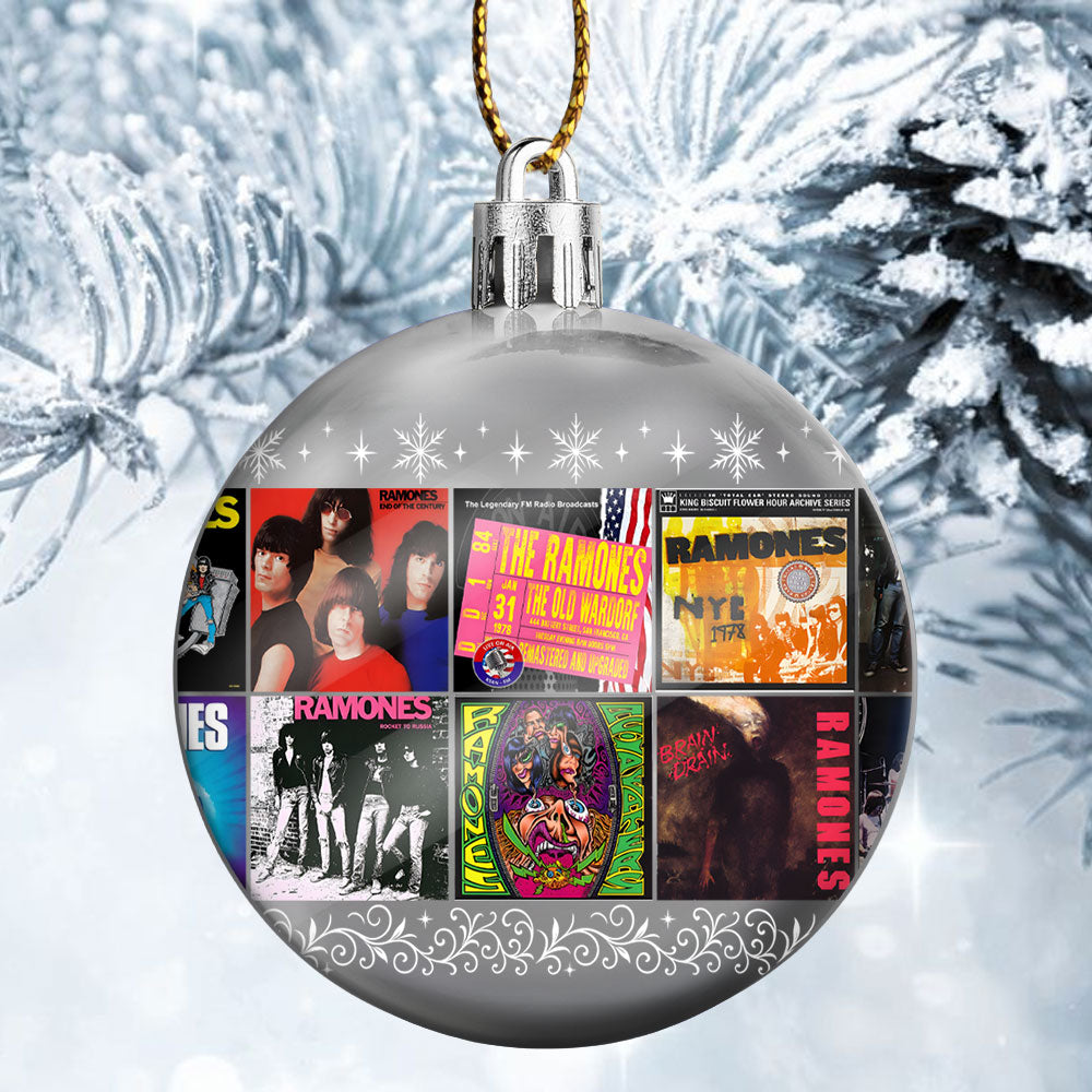Ramones Ball Ornament – A Punk Rock Classic for a Loud and Merry Christmas