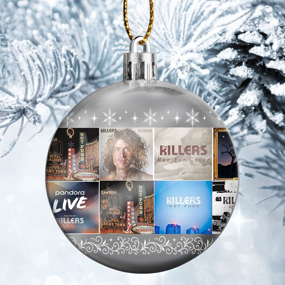 The Killers Ball Ornament – Shine Bright with Indie Rock Flair