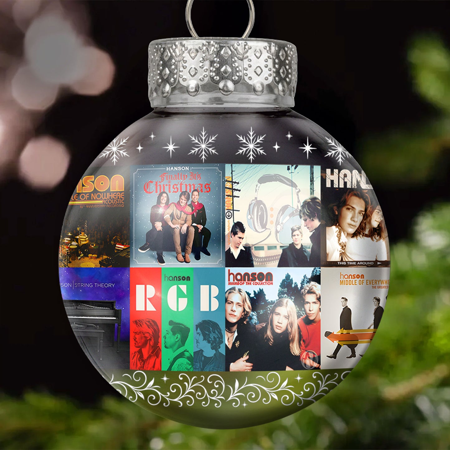 Hanson Ball Ornament – Pop Rock Harmony Collection