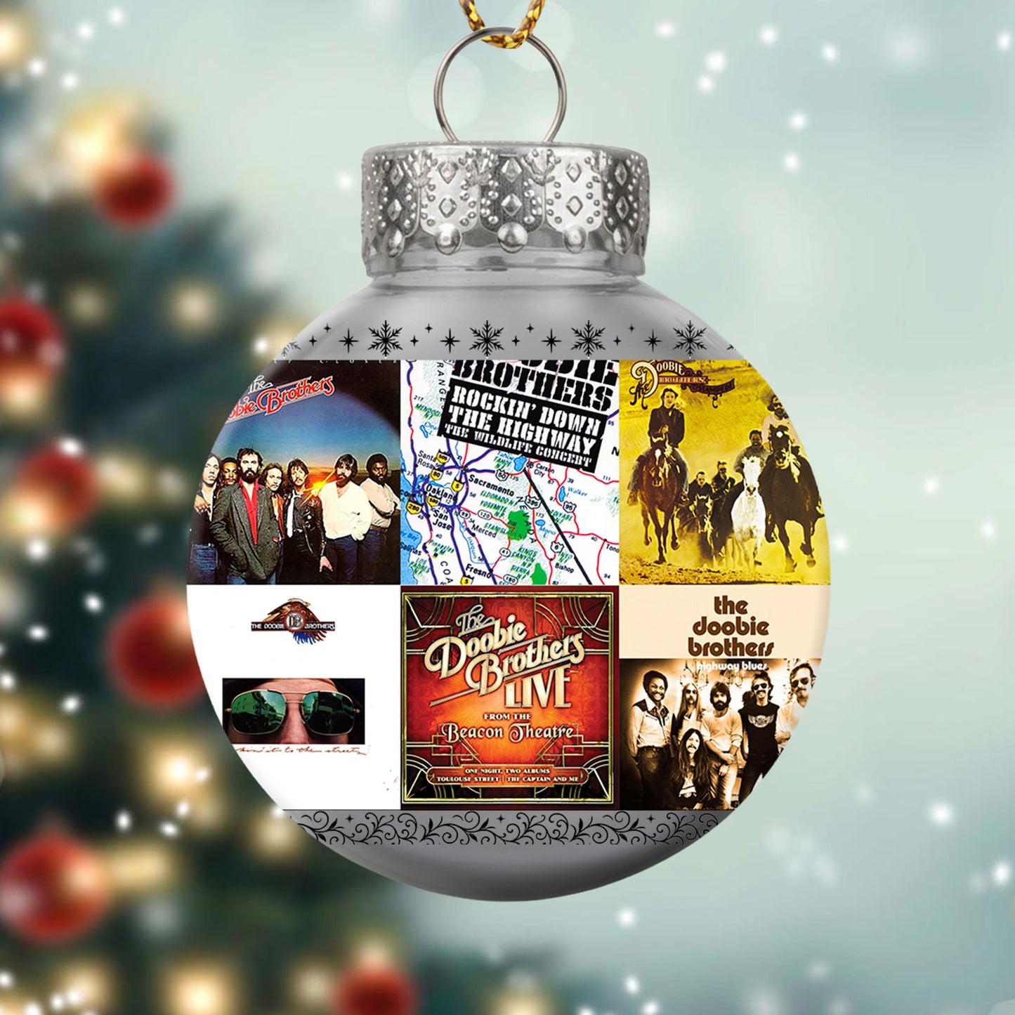The Doobie Brothers Ball Ornament – A Classic Rock Christmas Gift