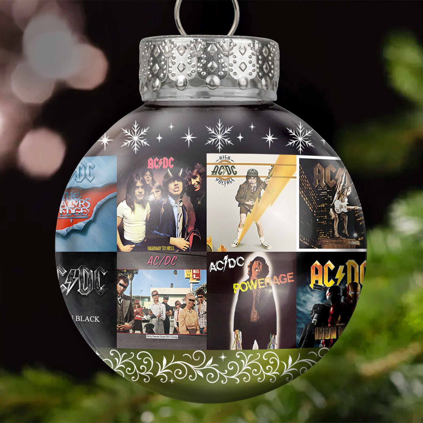 AC/DC Ball Ornament – The Ultimate Rock ’n’ Roll Christmas Gift