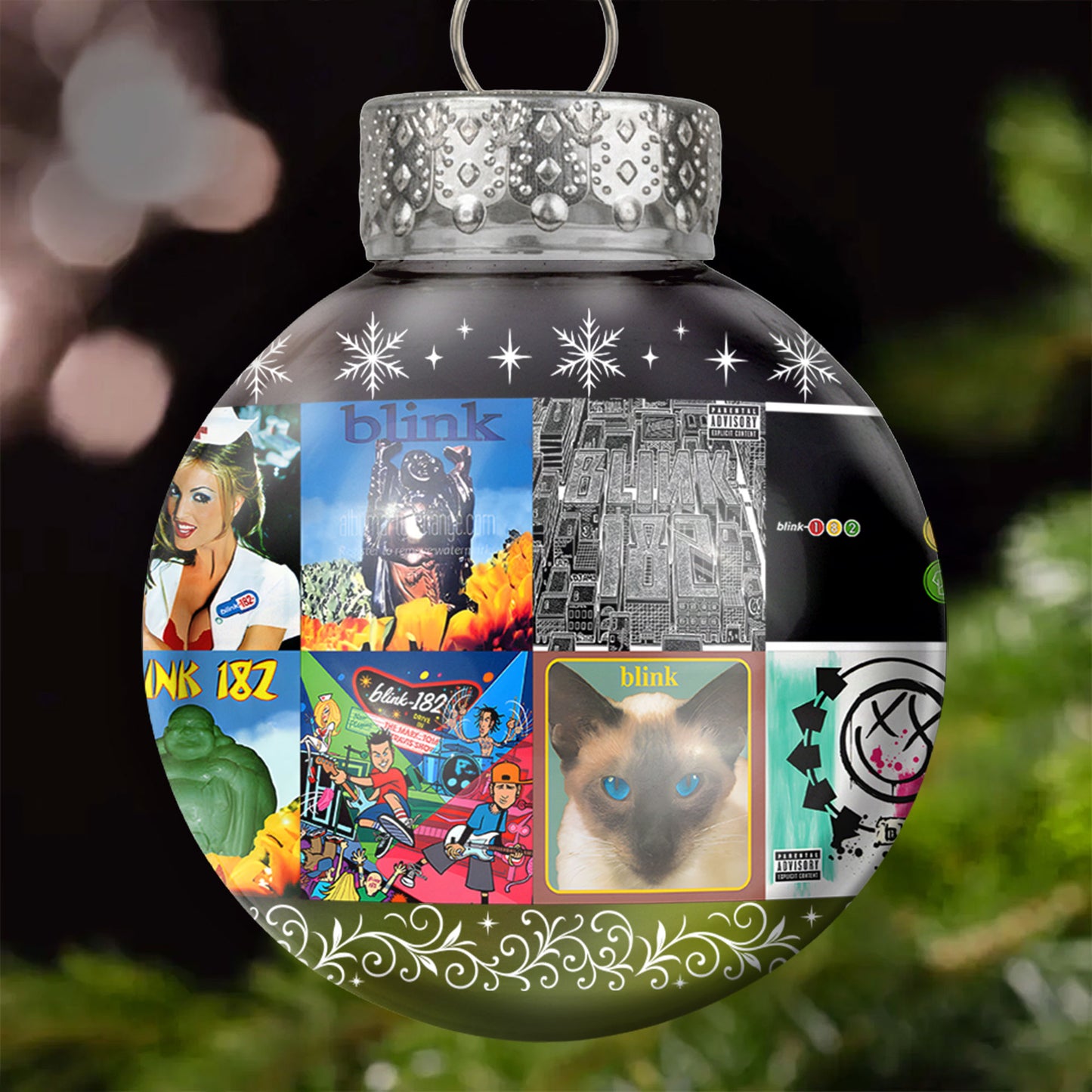 Blink-182 Ball Ornament – A Pop-Punk Holiday for the Young at Heart