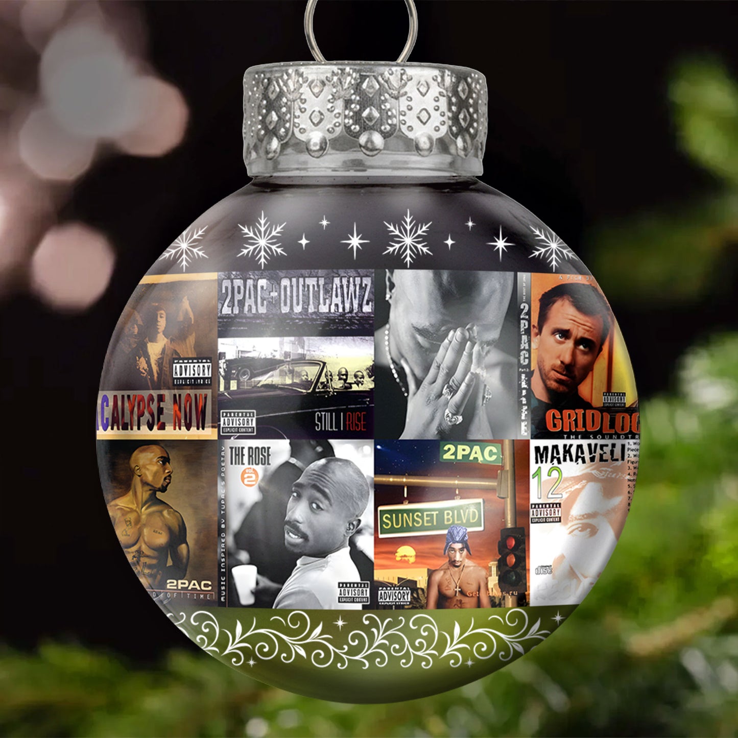 2Pac Ball Ornament – Legacy of Hip-Hop