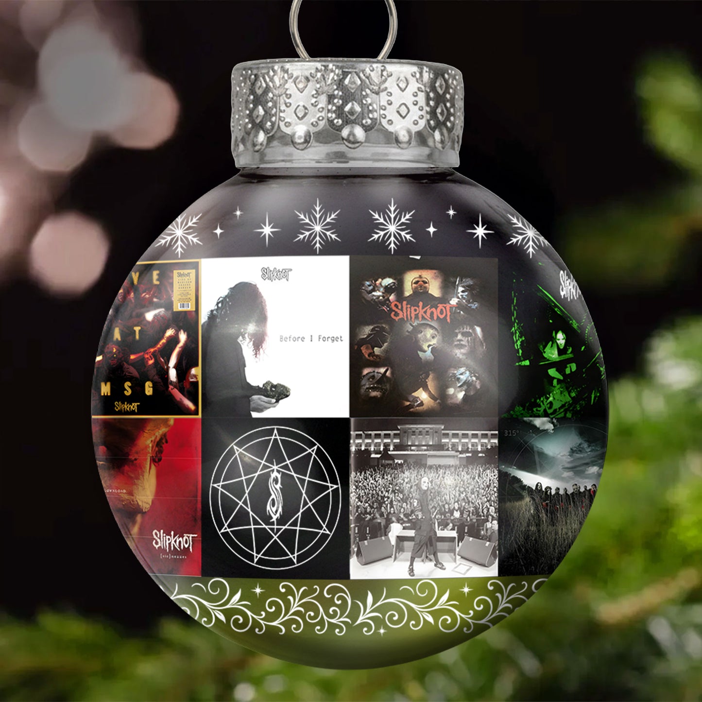 Slipknot Ball Ornament – Metal Mayhem Collection