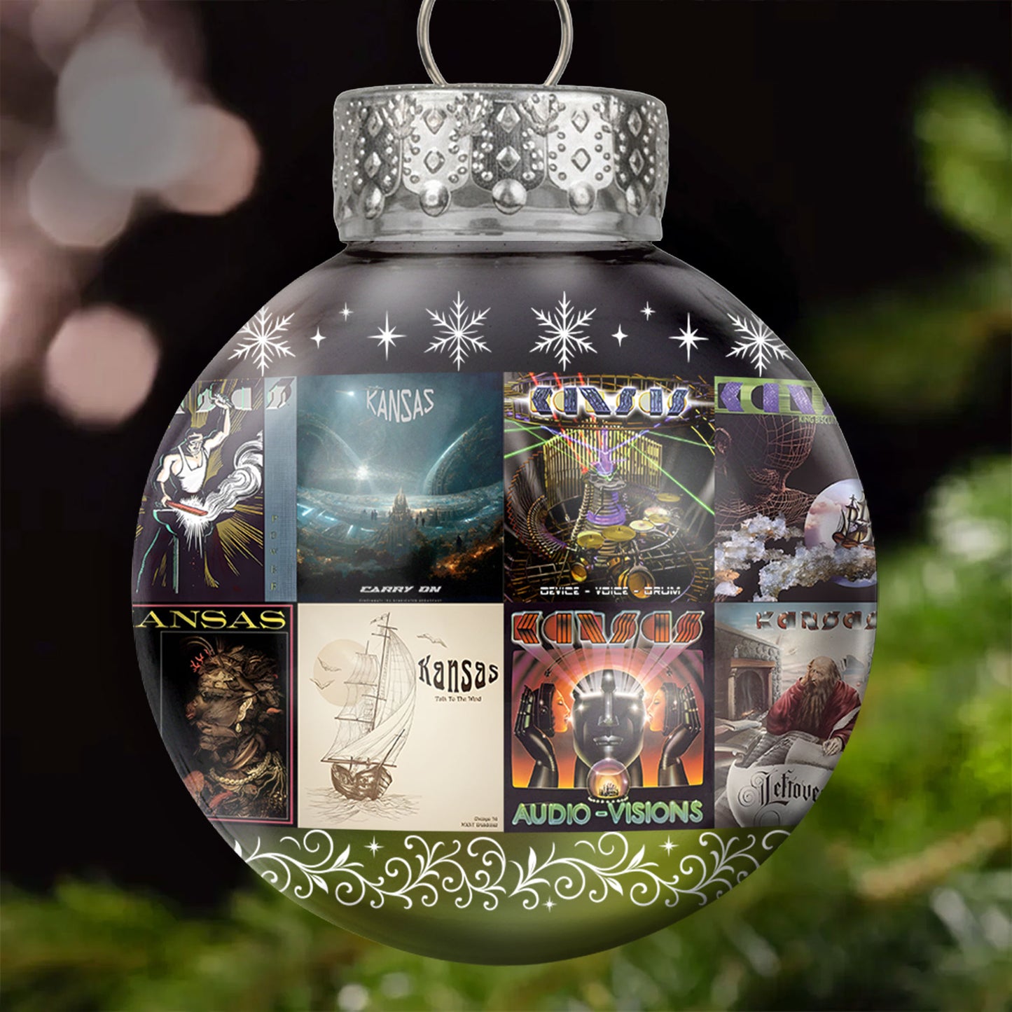 Kansas Ball Ornament – Carry On the Spirit of Classic Rock